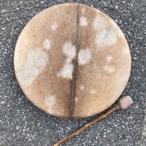 Shamantrumma - med päls