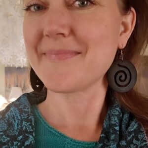 Örhängen Trä Goddess Power